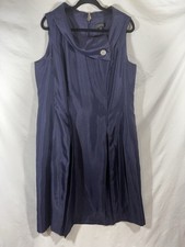 Tahari Arthur S. Levine Roll Collar Dress Size 14W