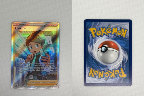 Thorton 195/196 Ultra Rare Lost Origin Pokemon Holo Near Mint