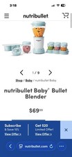 Nutribullet 18-piece Baby Food Prep System Blender - 990289868