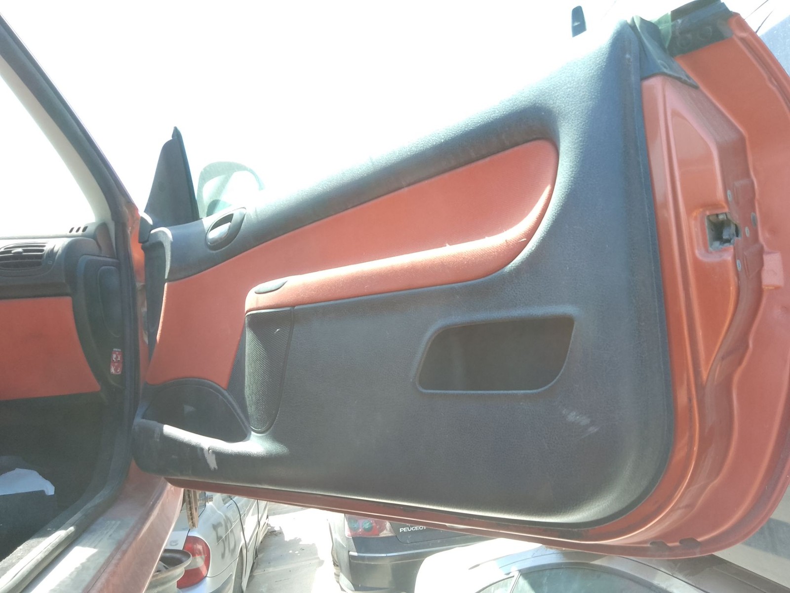 RIGHT FRONT DOOR TRIM PEUGEOT 206 CC CABRIO-Coupe