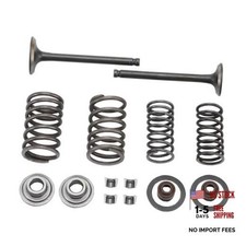 Cylinder Head 66mm Valve Assembly Replacement for 70cc 90cc 110cc Valve Kit
