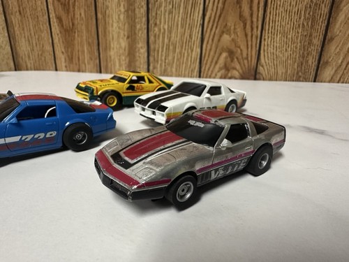 Vintage Tyco Slot Cars HO Scale Challenge Lot Of 5 Z28 Magnum Corvette SVO - Picture 3 of 11