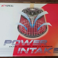 Apexi Power Intake Dual Funnel Air Cleaner Cold Air Intake Universal Kit Jdm