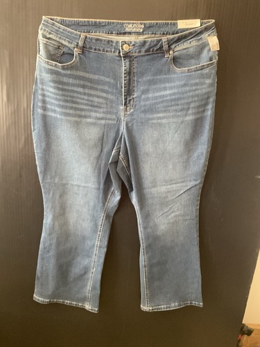 Jeans M By Maurice’s donna taglia 24 W corti vita alta curvy - Foto 1 di 12