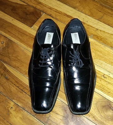 Lucio Ricci Mens Slip On Dress Shoe,* Color* Black* Sz 10.5M