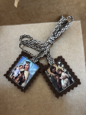 Sacred Brown Scapular of Our Lady of Mount Carmel