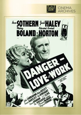 Danger - Love At Work,New DVD, John Carradine, Edward Everett Horton, Mary Bolan