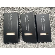 Lot Of 3 Mua Make Up Academy Professional Illuminating Primer 1.014 Fl Oz