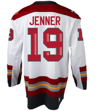Ottawa Charge Adult Bauer Replica Away White PWHL Hockey Jersey Brianne Jenner