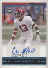 2021 Leaf Memories 1991 Base Platinum Spectrum 25/50 Malachi Moore Auto 7m3