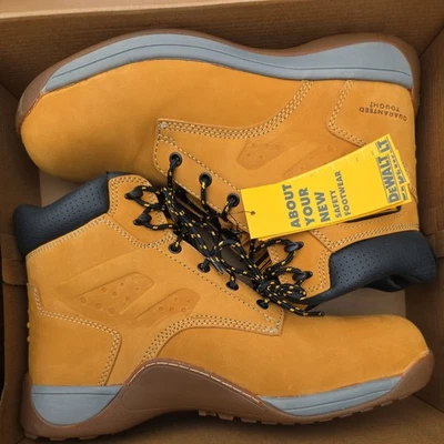 DEWALT Bolster honey Size 11 stone Steel Toe Cap Safety Boots - Image 1 of 4