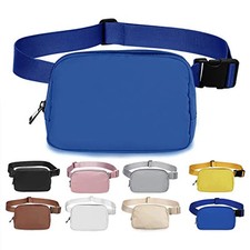 Crossbody Fanny Pack for Women, Mini Belt Bag 1L with Adjustable Strap 32" to