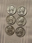 lot 1944, 1944 1955, 1957, 1962, 1962 Silver Quarters