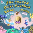 Any Shiny Custom Pokemon of your Choice Pokemon Brilliant Diamond Shining Pearl