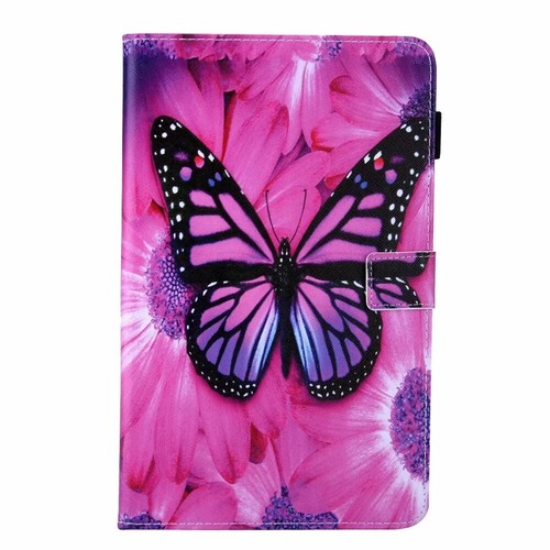 For Samsung Galaxy Tab A T290 T510 T590 Tablet Pattern Leather Stand Cover Case - Picture 43 of 213