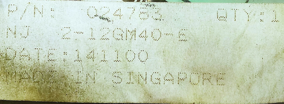 Pepperl + Fuchs NJ2-12GM40-E 10-60 V DC Inductive Proximity Sensor - Image 2 of 3