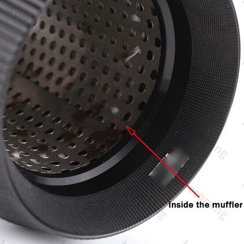 Carbon Muffler For CF-Moto 450SR 450NK 450SS 2022-2024 Exhaust Front Mid Pipe - Picture 8 of 8