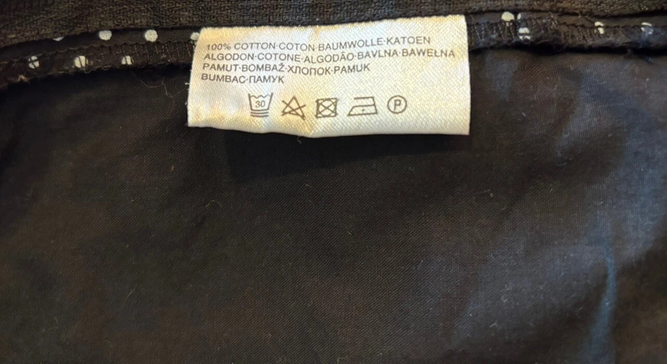 C&A Damen Trachten Dirndlkleid Mit Schützen Ärmellos Schwarz Mit Muster Gr.36 - Bild 4 von 4