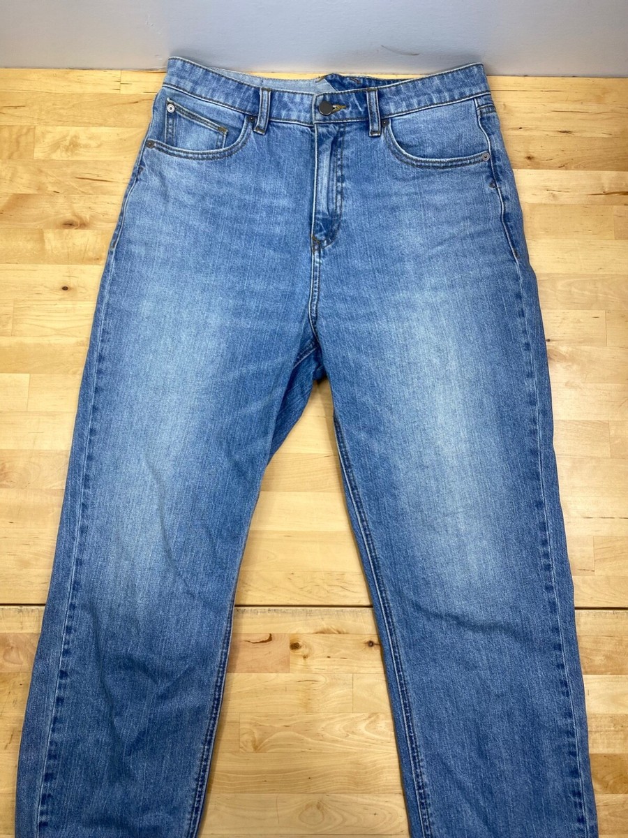 Volcom Jeans Mens Medium Washed Solver Style Modern Straight Cotton 30x27  #7060