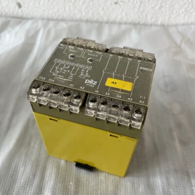 Pilz PNOZ 24VDC 3S 1Ö 474695 Sicherheitsrelais