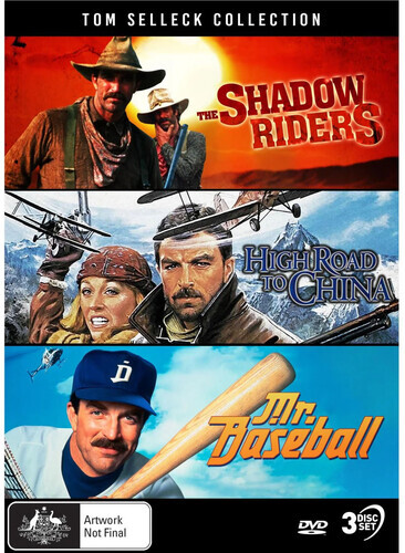 TOM SELLECK COLLECTION: THE SHADOW RIDERS / HIGH ROAD TO CHINA / MR. BASEBALL - Picture 1 of 1