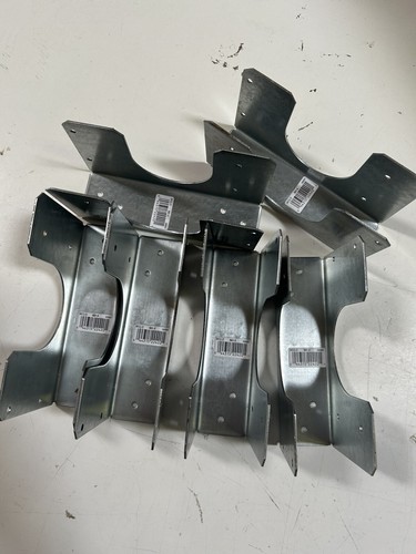Simpson Strong-Tie 6-Pack SS1.5 Galvanized Steel 16 ga. Stud Shoe 6 Hx1.56 W in. - Picture 11 of 12