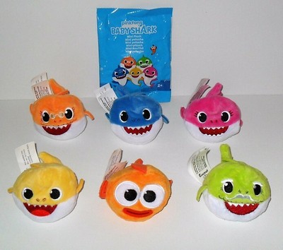baby shark mini plush
