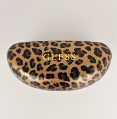 GUESS WITH BLACK FABRIC ANIMAL PRINT SUNGLASSES NWT GU7430 5692B Guess Women main image 2