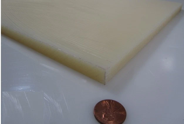 Nylon 6/6 Extruded Sheet Natural Tint (1/2) - .500" x 24" x 48" - Image 2 of 2