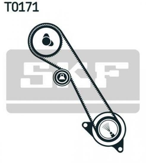 SKF Zahnriemensatz FüR Ford C-MAX,COURIER,FIESTA Iv,Focus Ii,Galaxy,Mondeo IV-image
