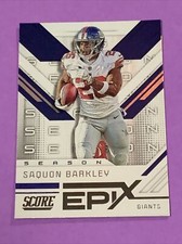 2019 Panini Score Saquon Barkley Epix Season #ES-8 New York Giants (C)