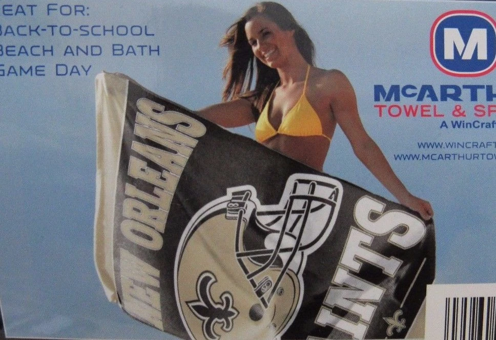 football Beach Towel Pick Your Team