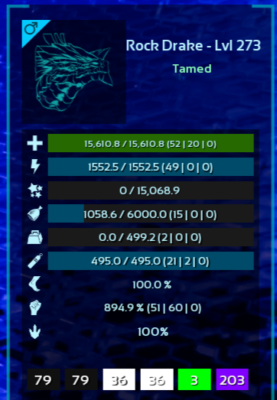 Are These Stats Good For Rock Drake? : R/ARK - Foto 5