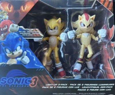   HOT Trending Sonic 3 Movie Super Shadow Super Sonic Jakks 