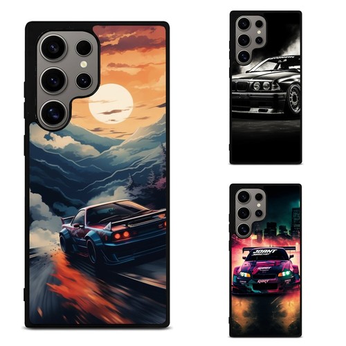 For Samsung S7 S8 S9 S10 S20 Plus Lite Anti scratch Cover japan drift car smoke - 第 1/25 張圖片