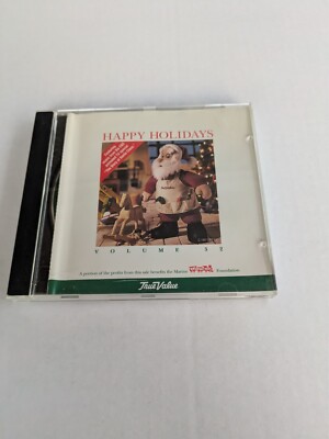 Happy Holidays Volume 32 Feat Elvis Presley Perry Como Clint Black MINT CD
