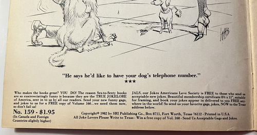 1982 Sex to Sexty Magazine ~ Vol 159 "Hot Springs" ~ Adult Humor Comic Cartoons - Picture 2 of 4
