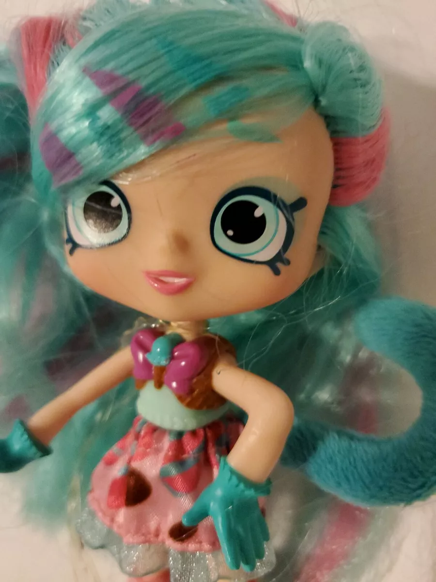 Shopkins Shoppies Season 4 Wild Style Doll Peppa Mint Missing One