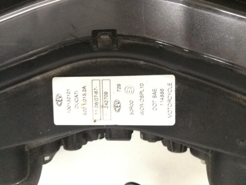 FARO FANALE ANTERIORE DUCATI 1098 (DE) 15786 KM - 第 2/7 張圖片