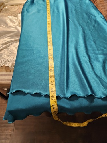 Vintage Eden Sequin Sleeveless Cocktail Turquoise Blue Dress Small Medium - Picture 13 of 13
