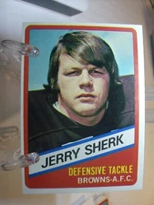 1976 Topps Wonder Bread Football Card   #16 Jerry Sherk   (10783)
