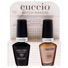 Match Makers Set - See You Latte by Cuccio for Women - 2 Pc 0.44oz