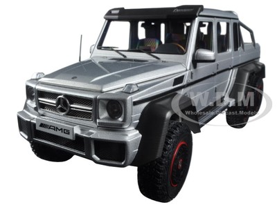 MERCEDES G63 AMG 6X6 SILVER 1/18 MODEL CAR BY AUTOART 76301 | eBay