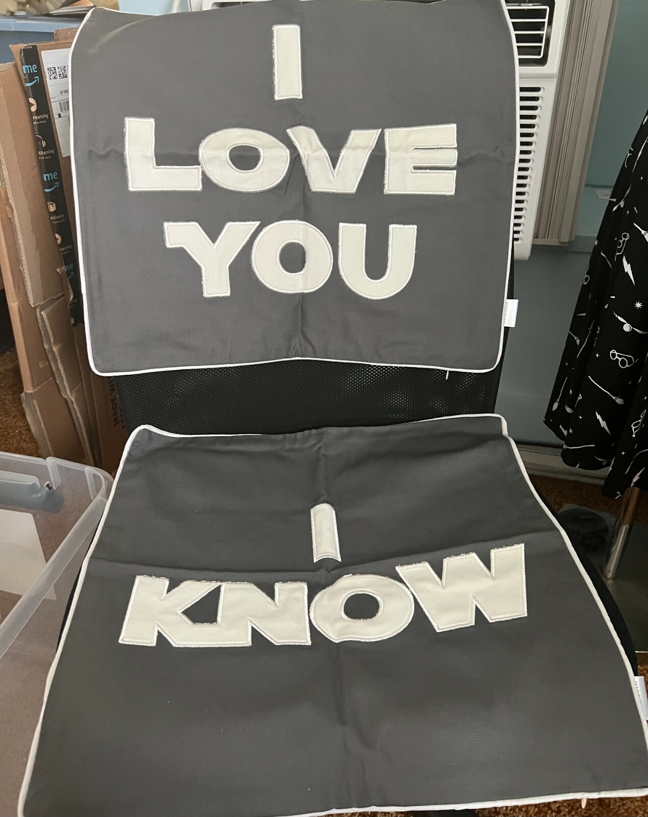 star wars i love you i know pillow cases