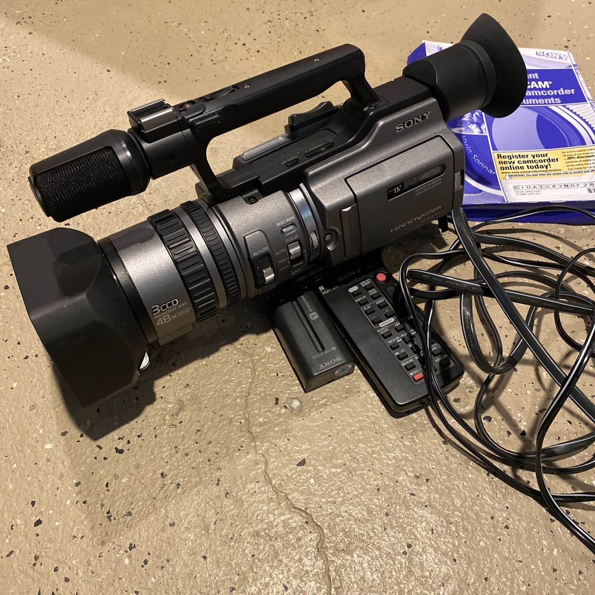 Sony DCR-VX2100 Camcorder - Black for sale online | eBay Sony DCR-VX2100 Camcorder - Black for sale online | eBay