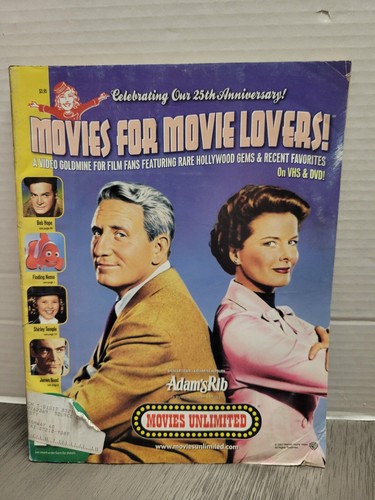 Movies For Movies Lovers VHS & DVD 2001 no.25 - 第 1/12 張圖片