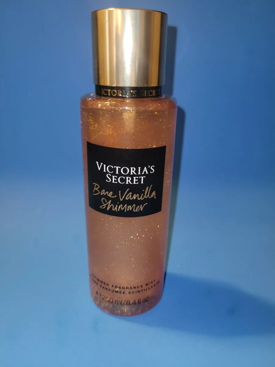 Victoria s Secret Bare Vanilla Fragrance Body Mist Spray SHIMMER