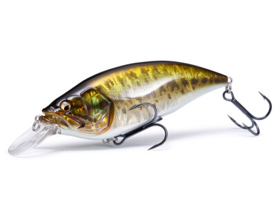 Megabass Big-M 4.0 5in 2oz 12.6cm 56g Floating Köder Wobbler Black Bass FARBEN