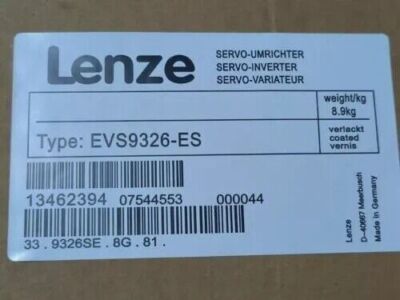 EVS9326-ES New Sealed Lenze Servo Driver Inverter EVS9326-ES