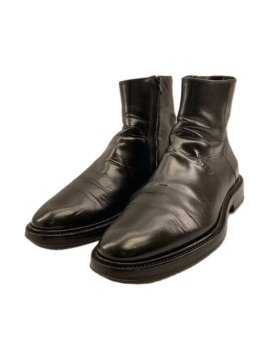 Maison Margiela Boots Side Zip Boots Leather S37WU0297 Black Size  